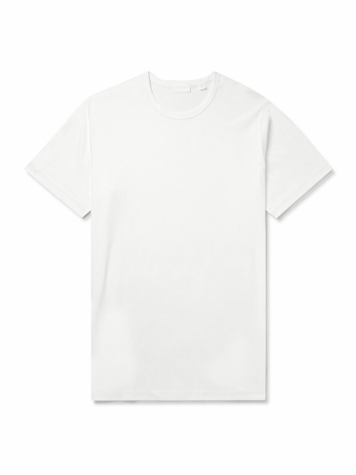Håndværk - Pima Cotton-Jersey T-Shirt - White Handvaerk
