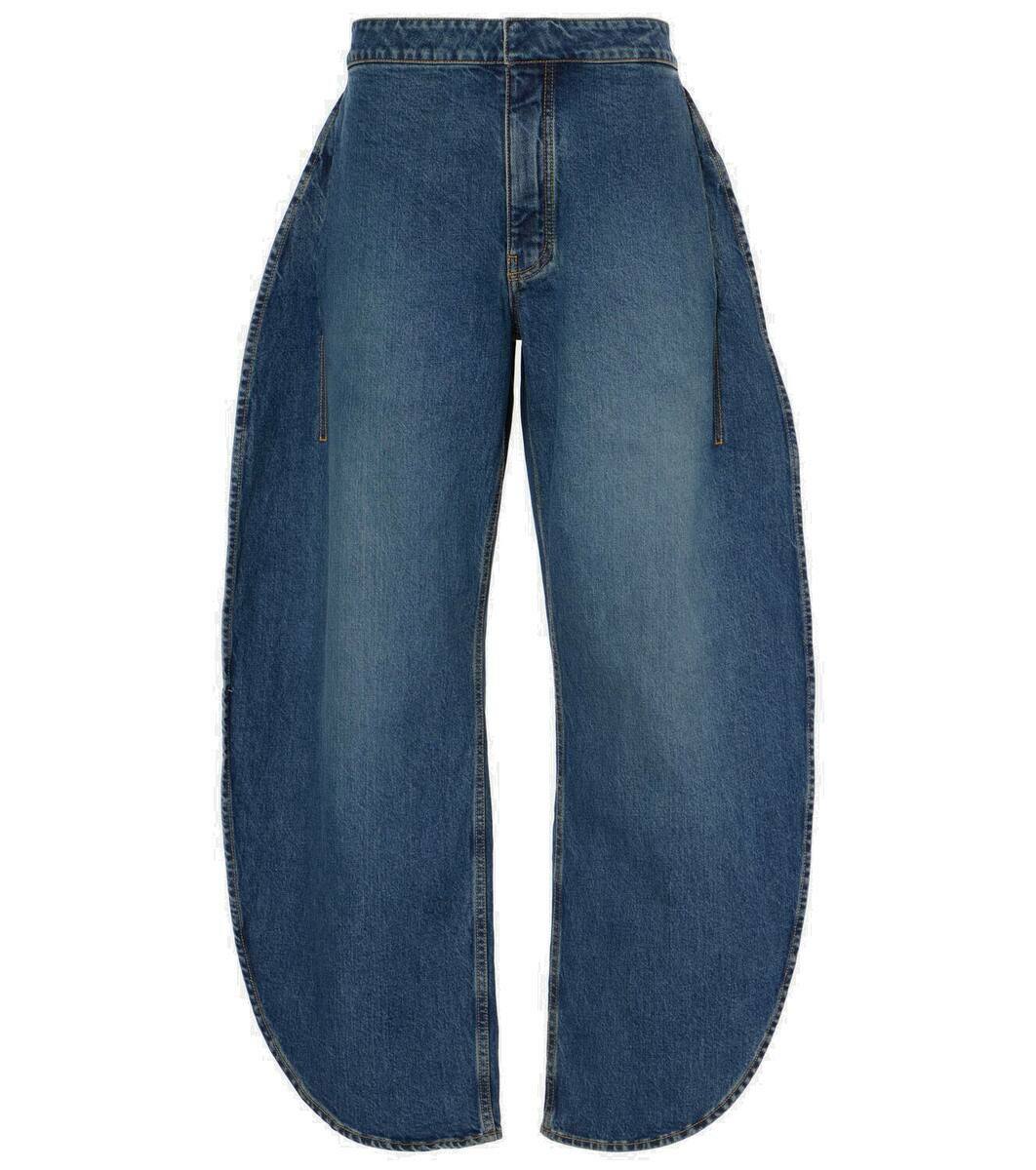 ALAIA アライア デニム Cropped barrel-leg jeans996488 27589273_57401307_600.jpg