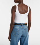 Versace Cotton-blend bodysuit