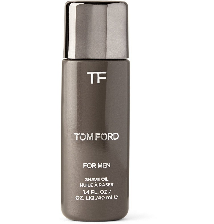 Photo: TOM FORD BEAUTY - Shave Oil, 40ml - Gray