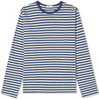 Nanamica Coolmax Stripe Jersey Long Sleeve Tee