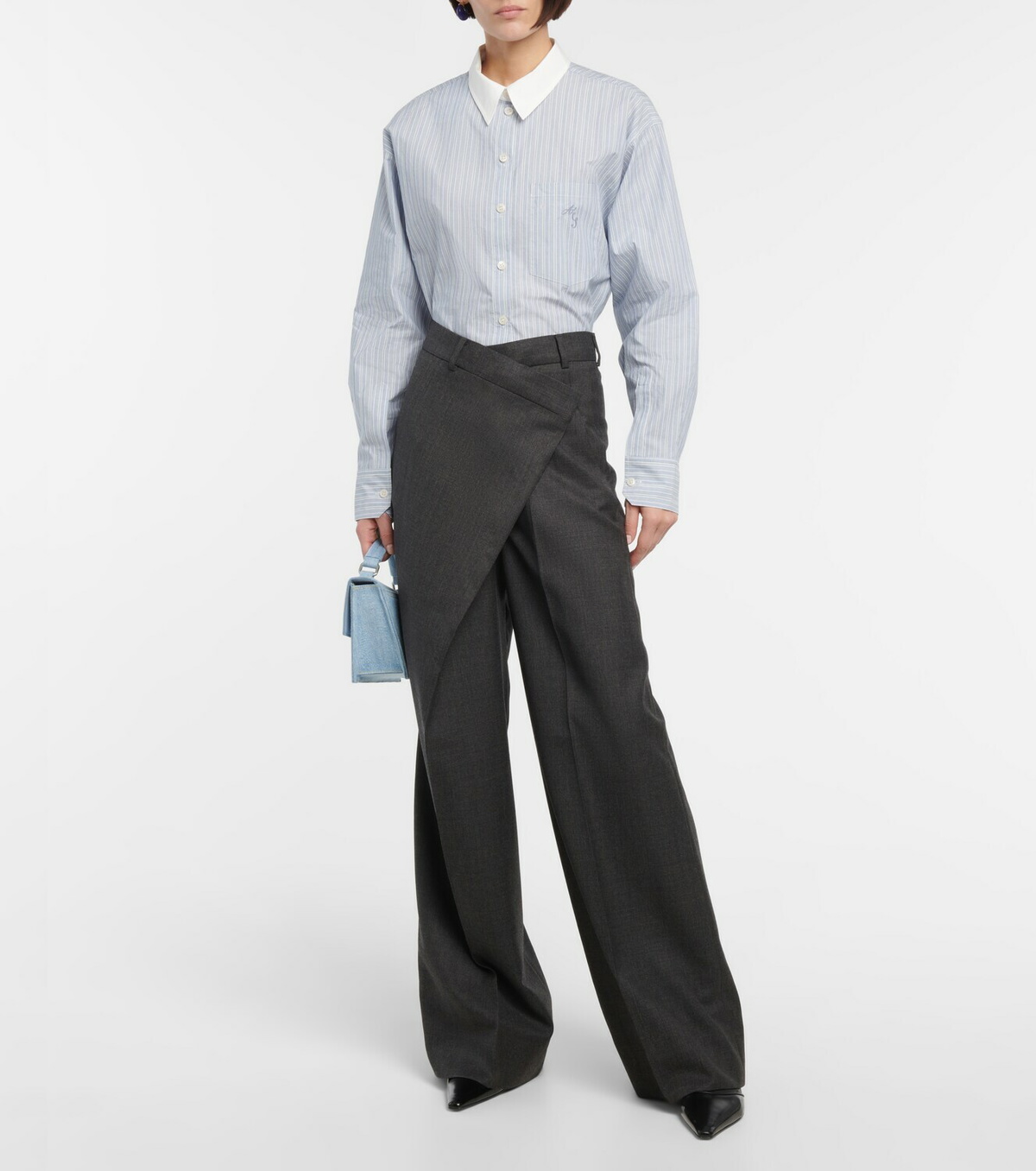 Acne Studios - Wrap wool-blend pants Acne Studios