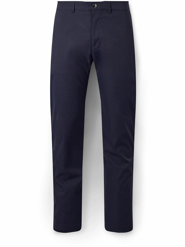 Photo: Bogner - Aino Straight-Leg Logo-Appliquéd Shell Golf Trousers - Blue