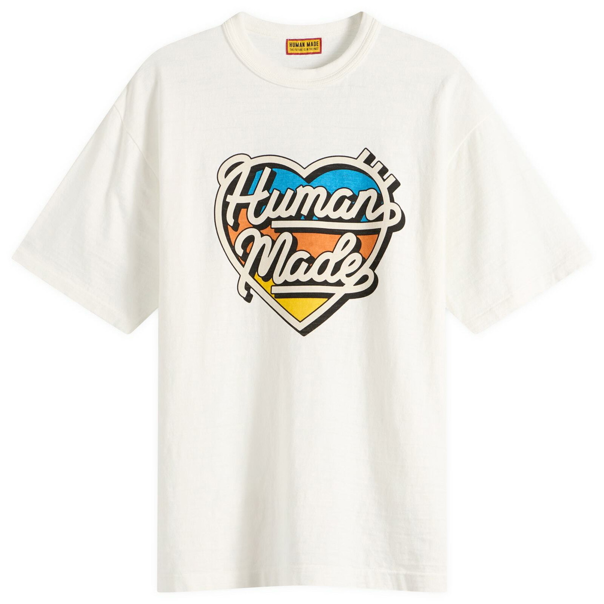 Human Made Men's Heart Badge T-Shirt in Navy Human Made