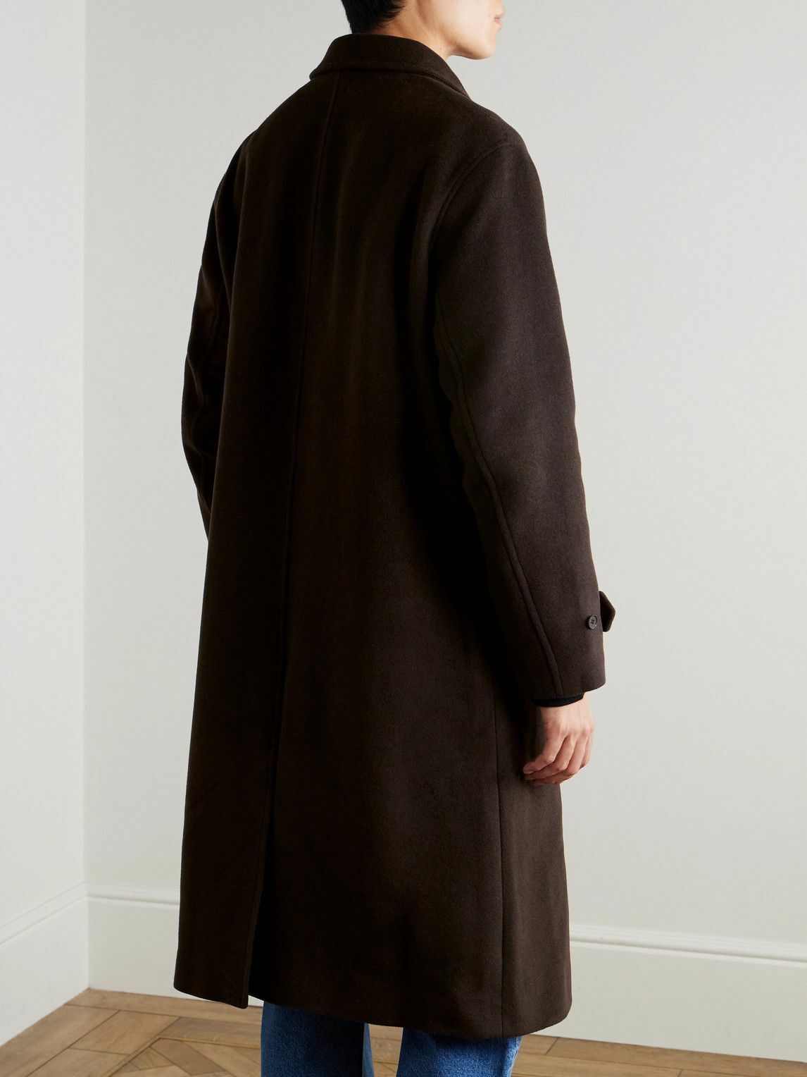 NN07 - Gibson 8448 Woven Coat - Brown
