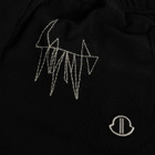 Rick Owens x Moncler Drawstring Jogger in Black