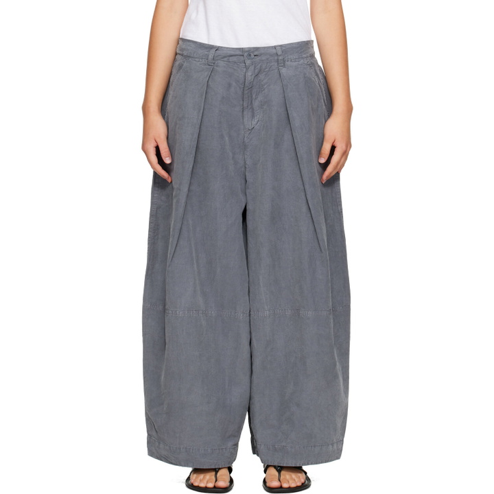 Photo: YMC Gray Deadbeat Trousers