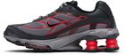 Nike Gray & Red Nike Shox Ride 2 Sneakers