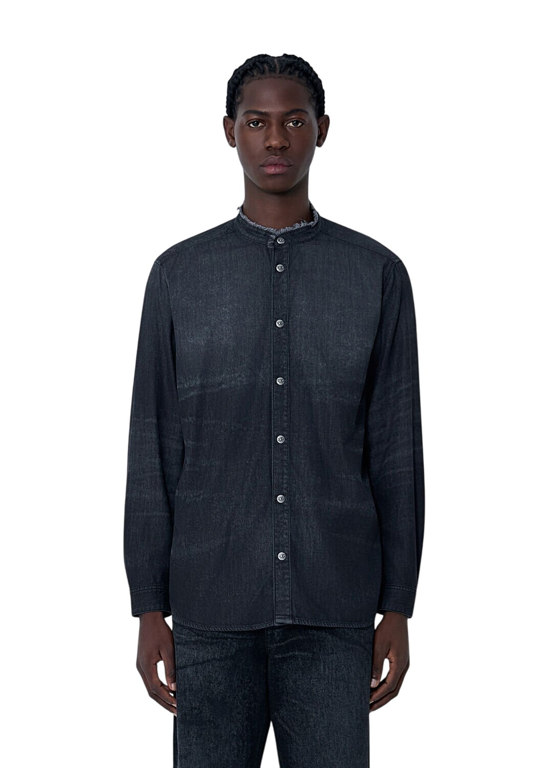 Diesel Khaki S-Dewny-Hood-Hockk Shirt Diesel