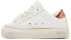 Golden Goose Baby White May Sneakers