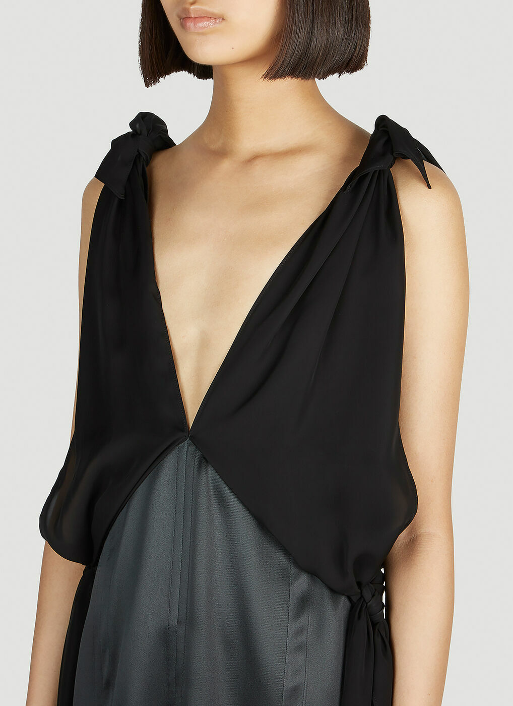 Bottega Veneta - Fluid Dress in Black Bottega Veneta