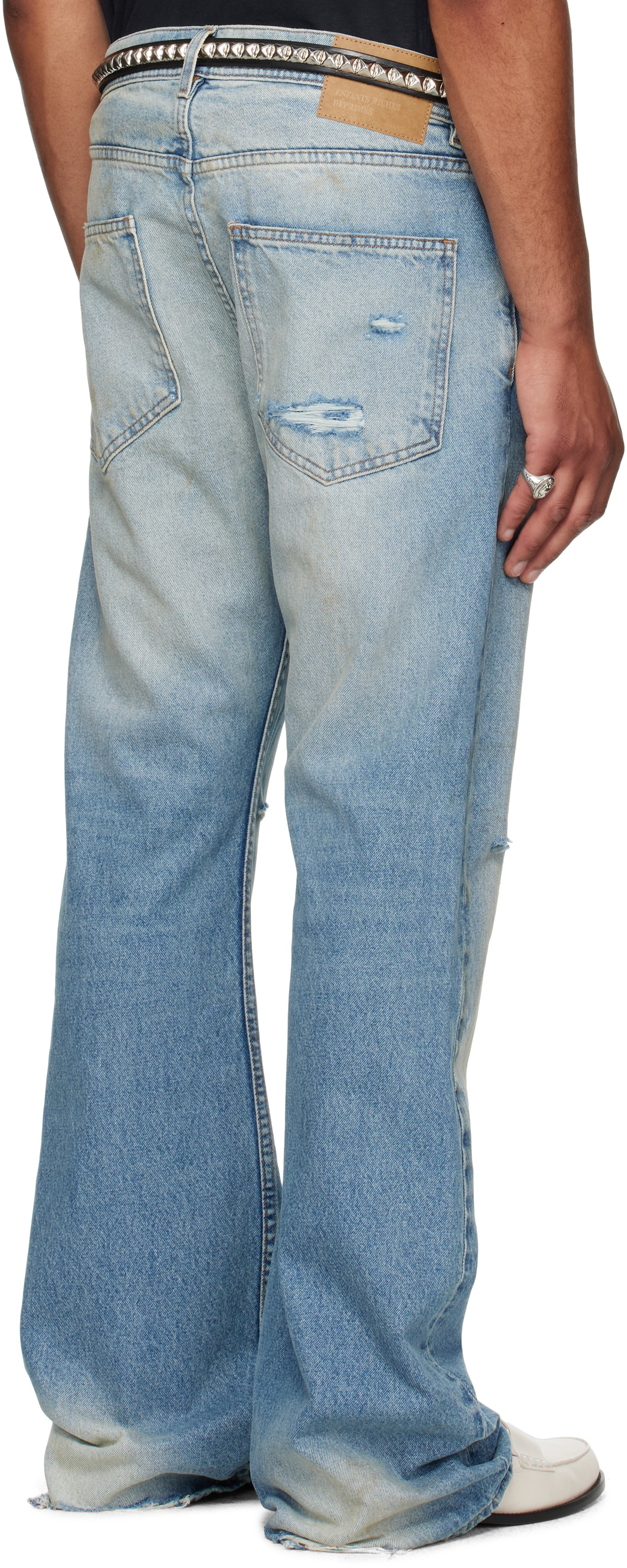 Enfants Riches Déprimés Blue Wider Flare Leg Jeans Enfants