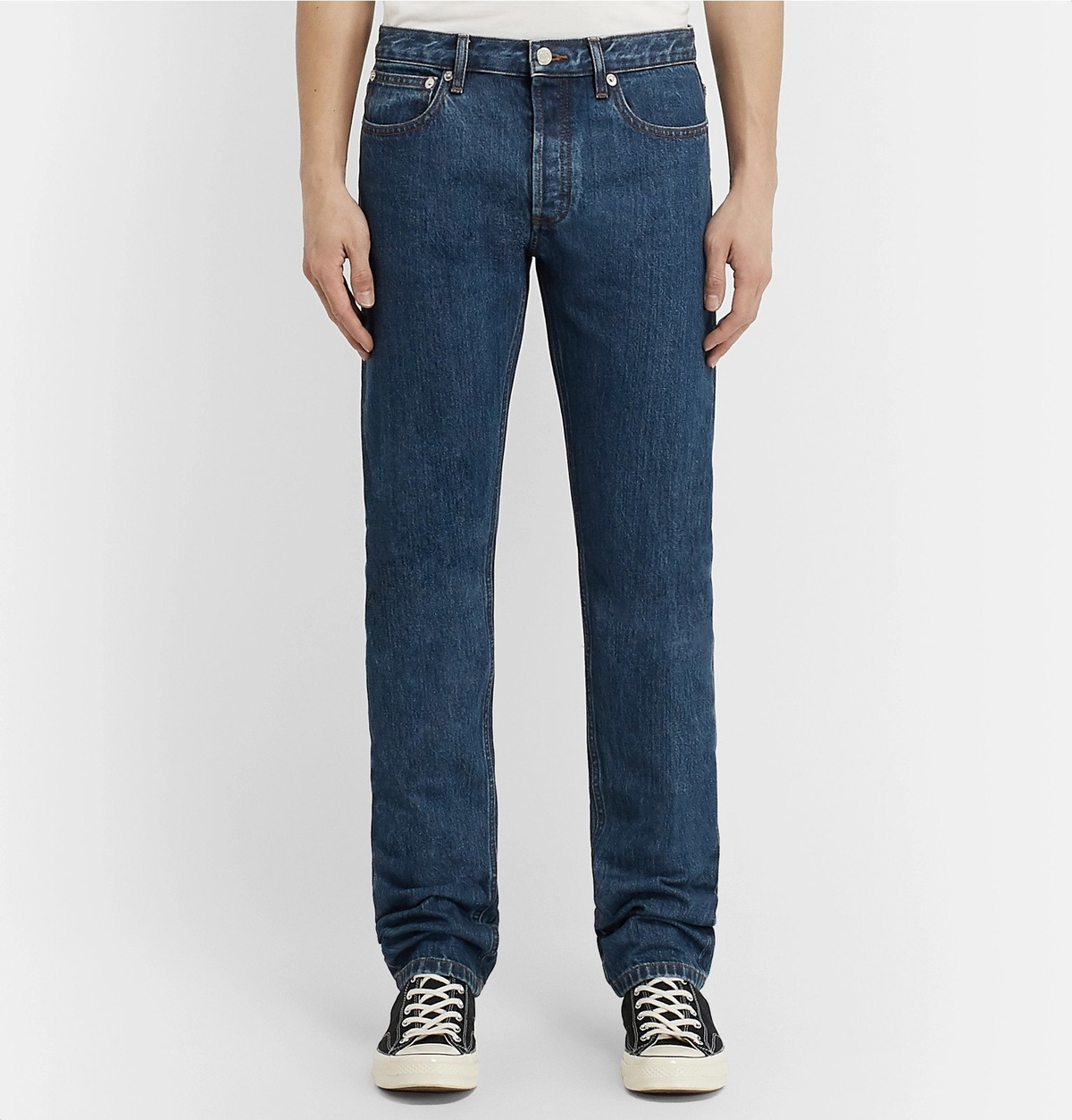 A.P.C. - Carhartt WIP Petit Standard Slim-Fit Denim Jeans - Blue