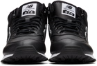 Junya Watanabe Black New Balance Edition 'eYe' 574 Leather Sneakers