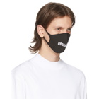 Dsquared2 SSENSE Exclusive Three-Pack Black Masks