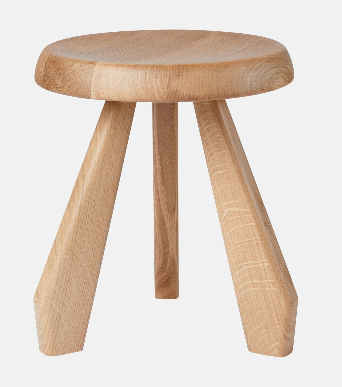 Cassina Méribel oak stool