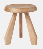 Cassina Méribel oak stool