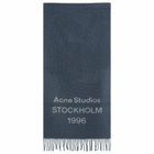 Acne Studios Venus 1996 Scarf in Faded Indigo 