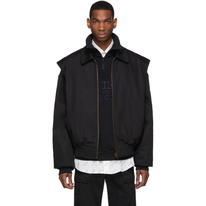 Photo: Balenciaga Black Twin-Set Jacket