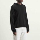 Our Legacy Men's Silk Knitted Hoodie in Almost Black