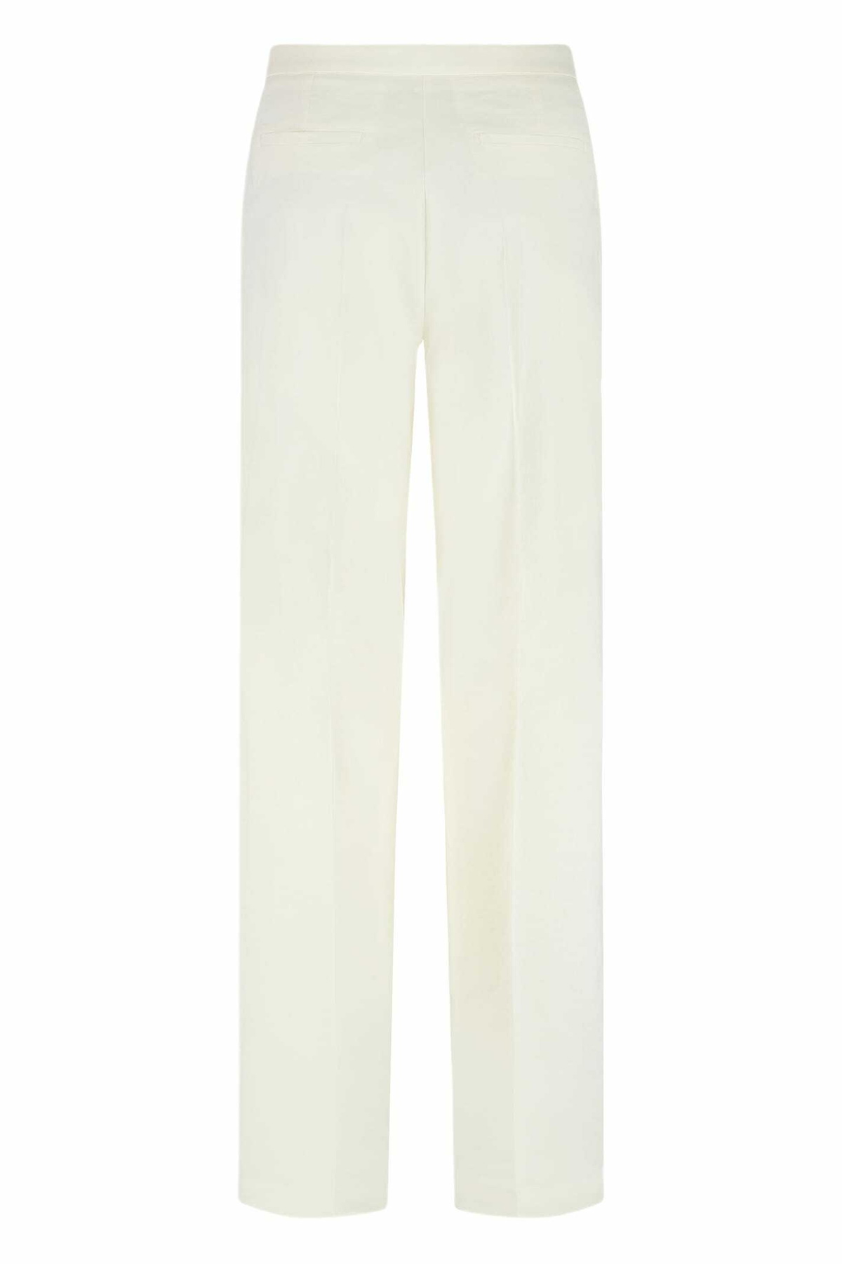 Pinko Women's Jacopone Linen and Viscose Trousers White main image 0