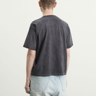 BEAMS Men's Portrait T-Shirt in Fade Black