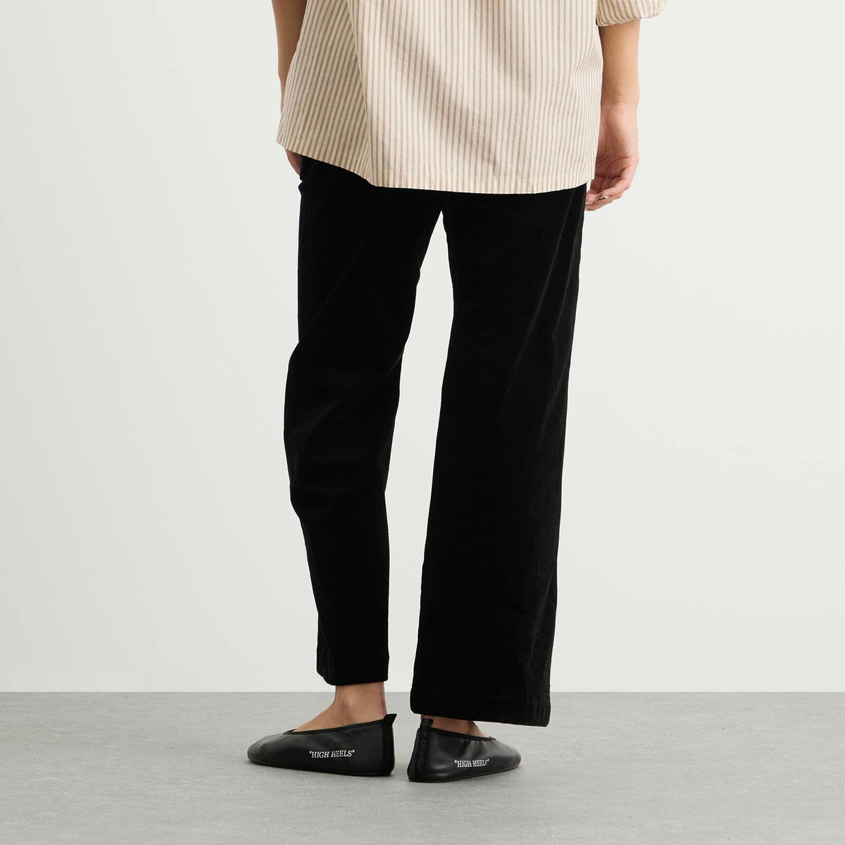 Nothing Written Women's Brody Corduroy Pants in Black