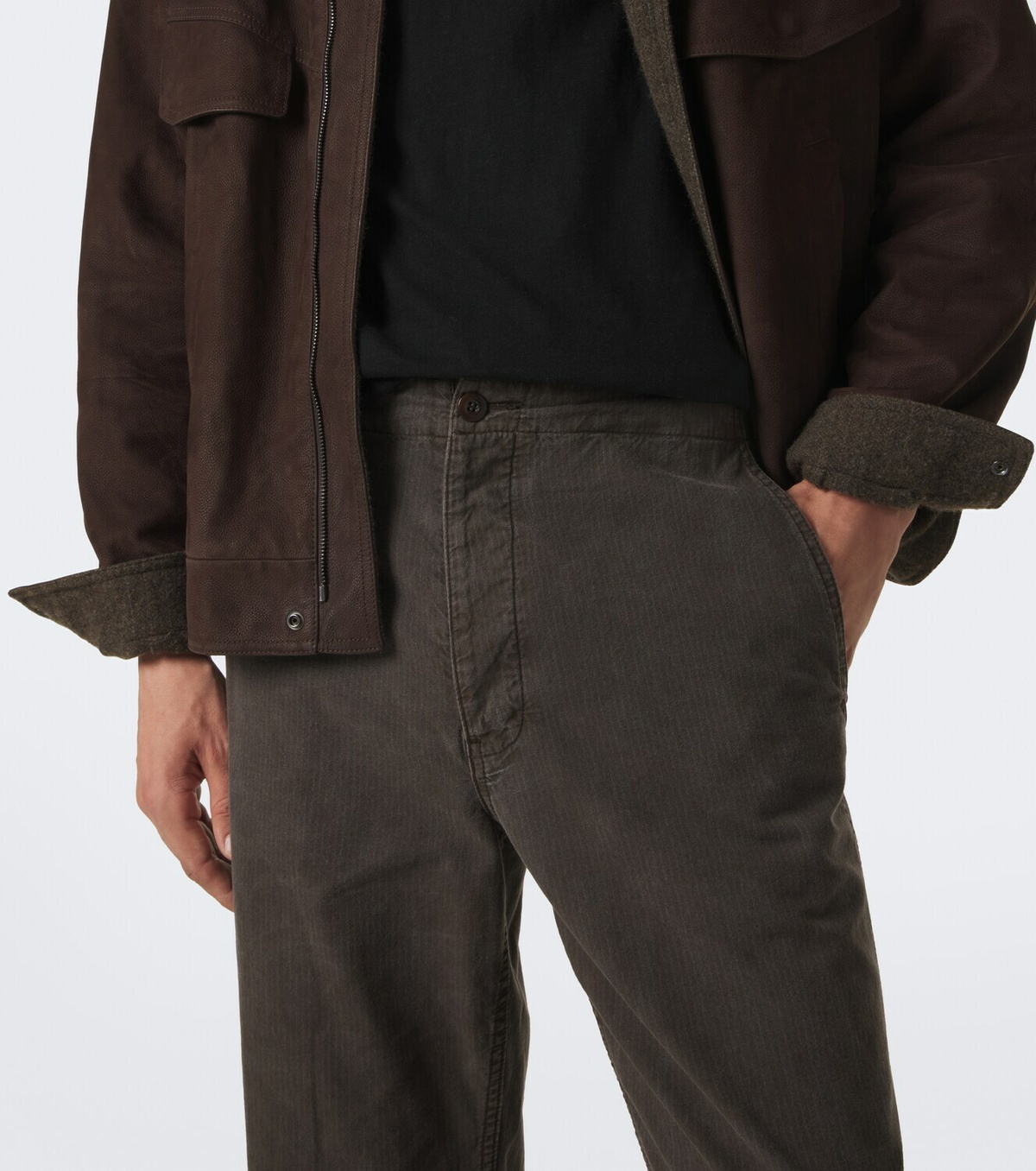 The Row Ramil cotton wide-leg pants