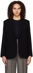 Theory Black Relaxed Blazer