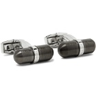 TATEOSSIAN - Gunmetal-Tone Stainless Steel Cufflinks - Silver
