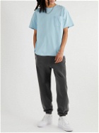 Abc. 123. - Logo-Appliquéd Cotton-Jersey T-Shirt - Blue