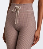 The Upside Palacio checked leggings