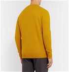 NN07 - Nathan Brushed-Wool Sweater - Yellow