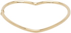 Yvonne Léon Gold Jonc Cœur Bracelet