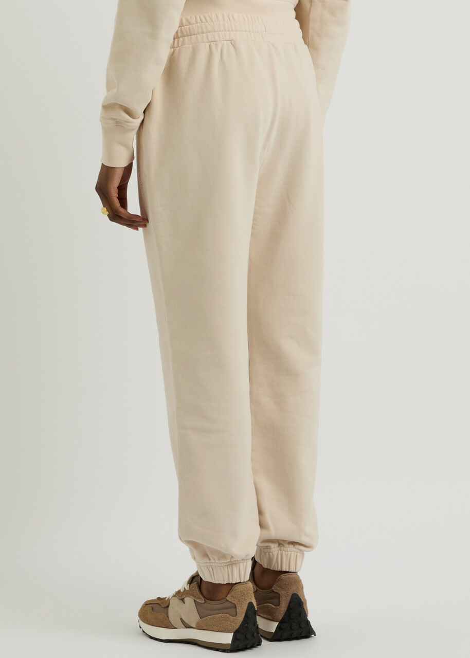 Canada Goose Muskoka Logo Cotton Sweatpants Cream