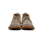 Officine Creative Grey Suede Waldorf Desert Boots