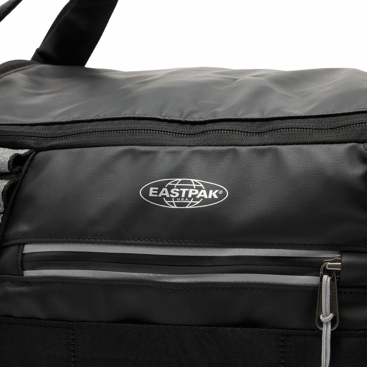 Eastpak Duffel Pack Small in Tarp Black Reflect 