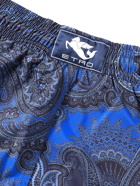 ETRO - Mid-Length Paisley-Print Swim Shorts - Blue