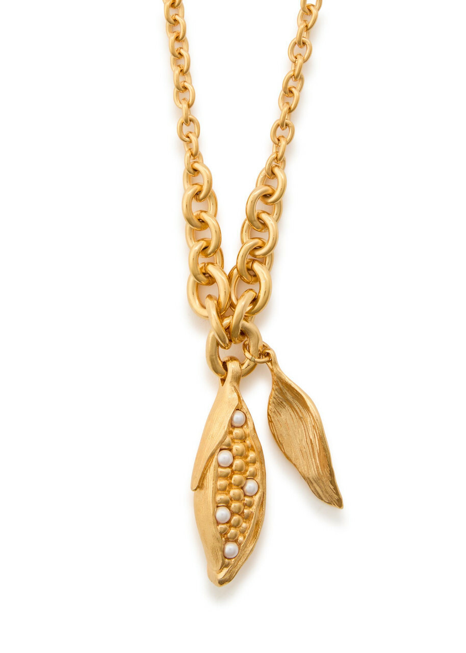 Chloe The Chloé Corn Pendant Necklace - Gold - One Size