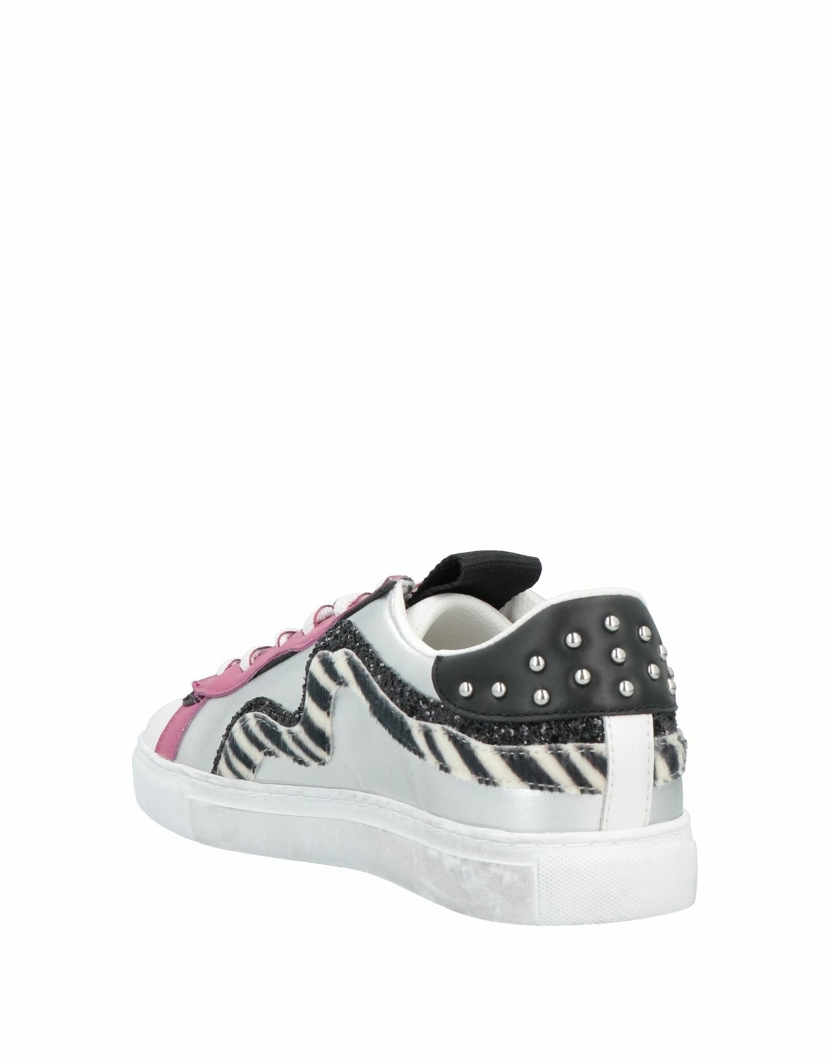 Manila Grace Womens Sneakers in Silver