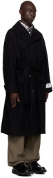 Études Black Palais Trench Coat