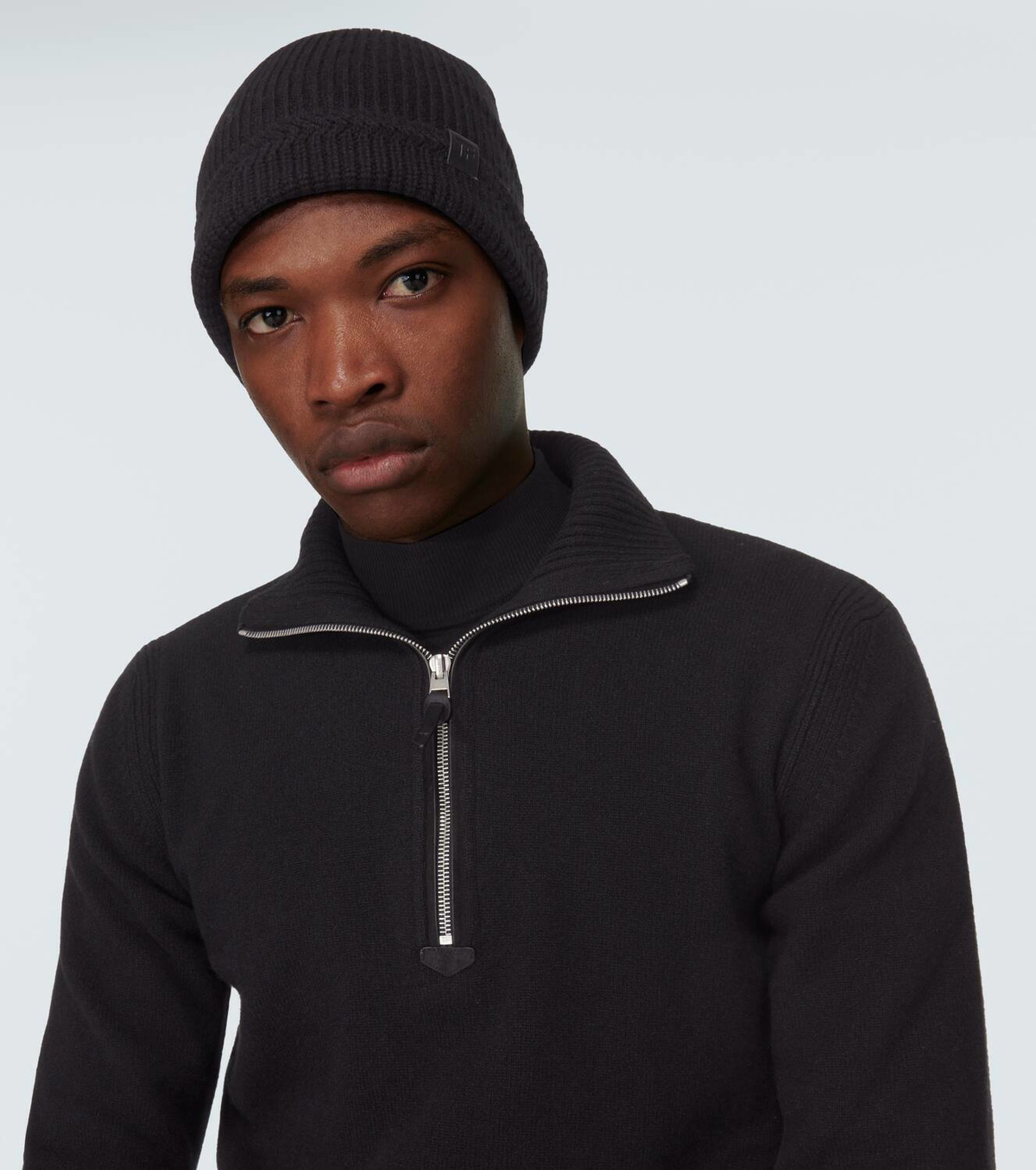 Tom Ford Ribbed-knit wool and cashmere beanie