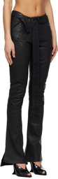 Ottolinger Black Glazed Mulitline Jeans