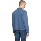 Second/Layer Blue Denim Trucker Jacket