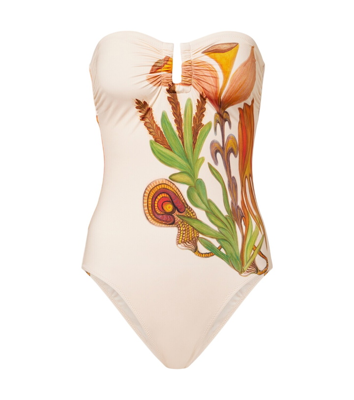 Photo: Ulla Johnson Monterey Maillot floral swimsuit