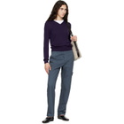 Stone Island Navy 3100001 Dense Cotton-TC Trousers