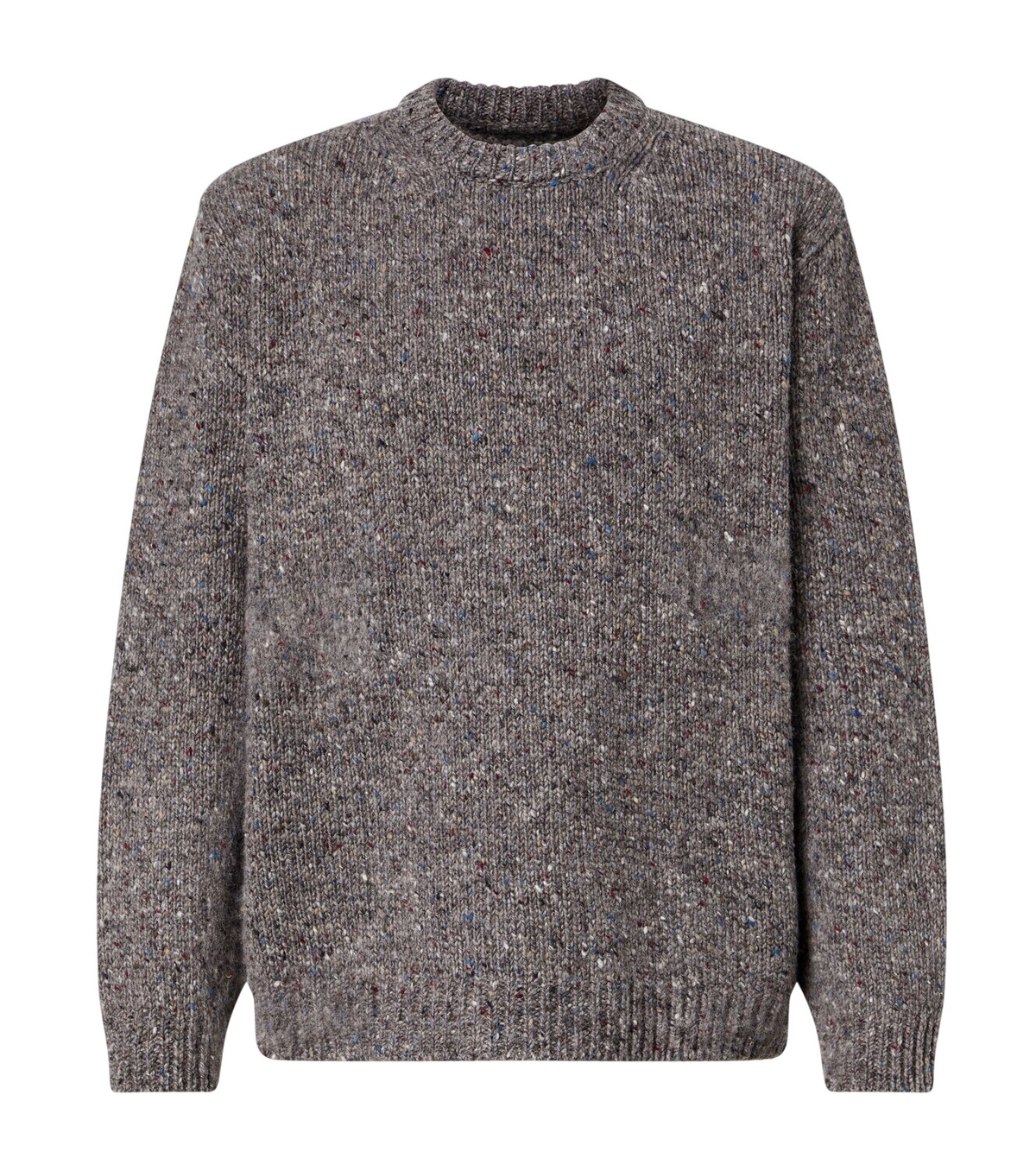 Maison Margiela - Ribbed Over-Dyed Wool Zip-Up Sweater