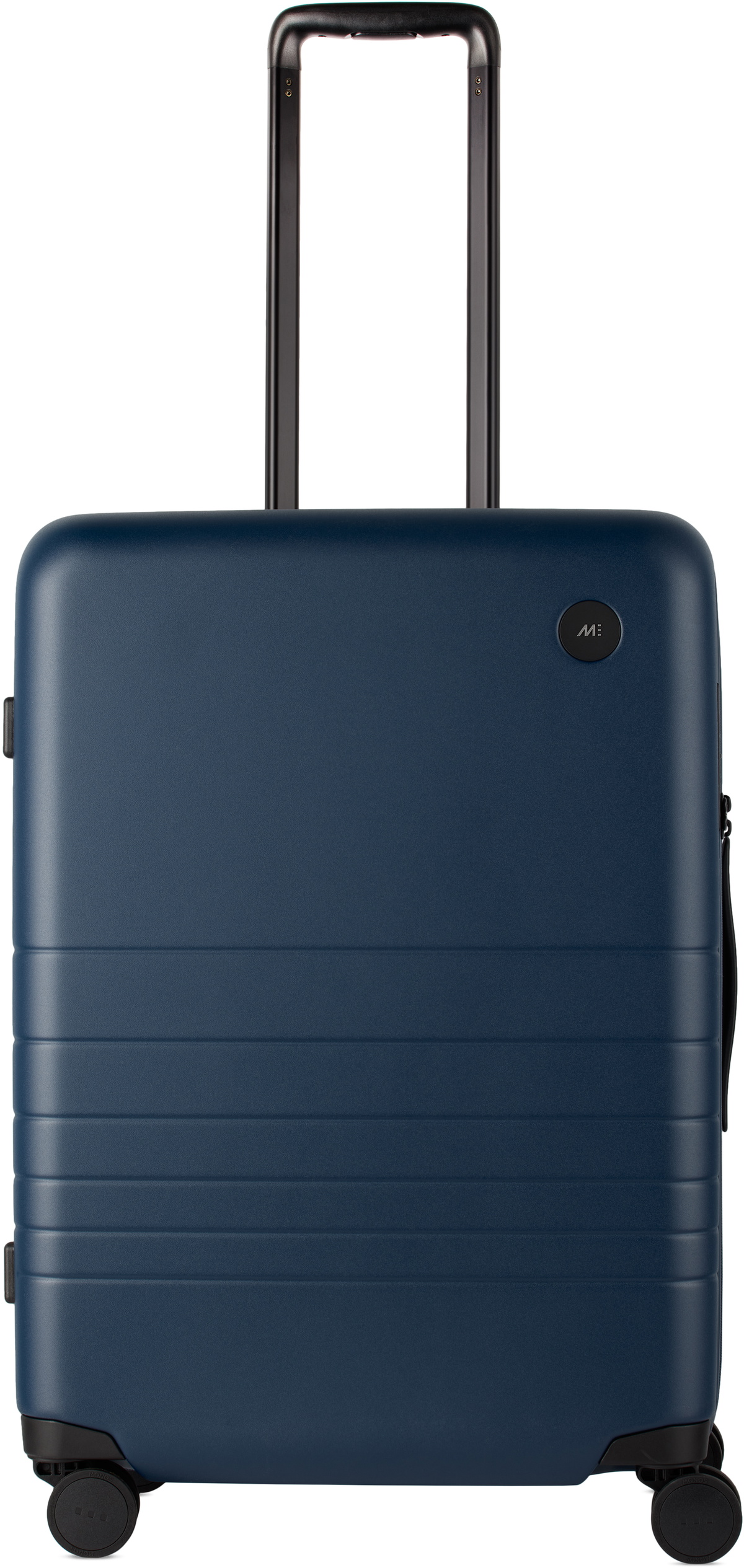Monos Navy Expandable Check-In Medium Suitcase