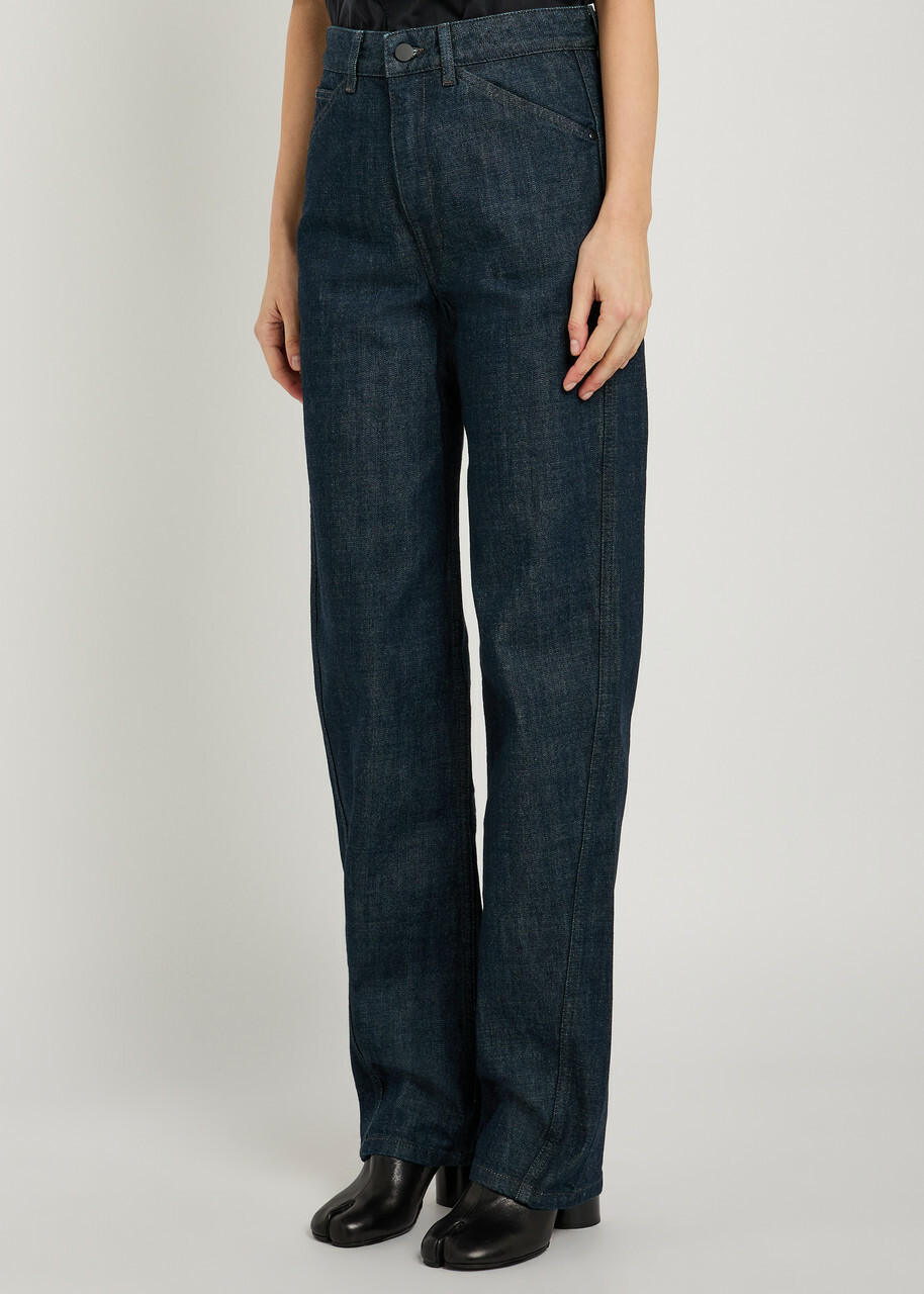 Lemaire Straight-leg Jeans Indigo