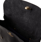 Bleu de Chauffe - Arlo Vegetable-Tanned Full-Grain Leather Backpack - Black